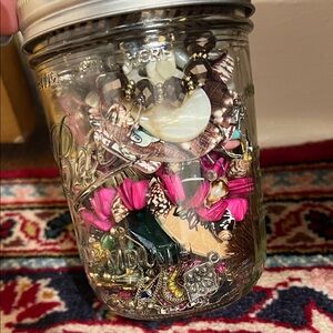 Mystery Jewelry in Mason Jar